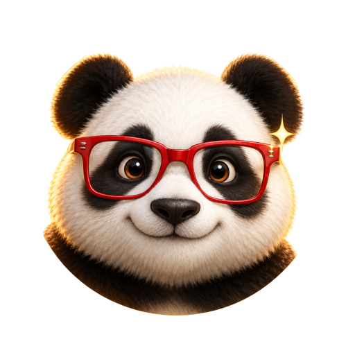 פנדי — הקמע של PandaPrompt